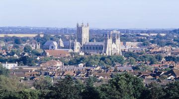 View of Canterbury Cathedral