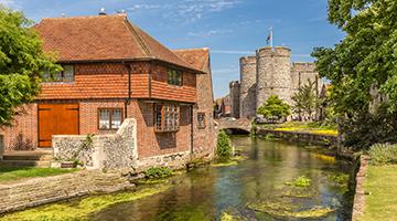 River Stour through Westgate Gardens